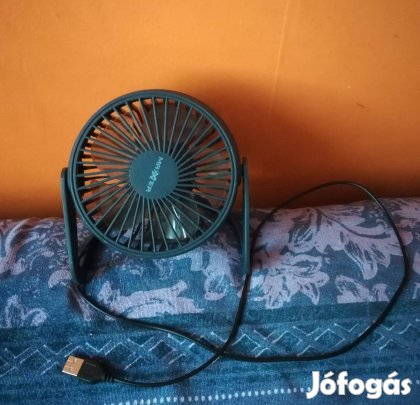 Ventilátor USB asztali 13x18 cm új!/68