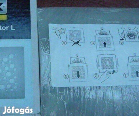 Ventilátor előlap üveg Új bontatlan