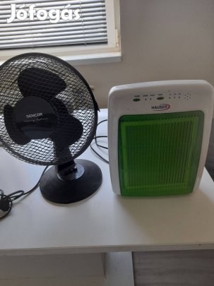 Ventilátor és levegő tisztitó