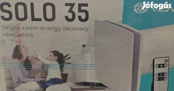 Vents Solo RA1-35-9-R V.2 Hővisszanyerős légkezelő 11db
