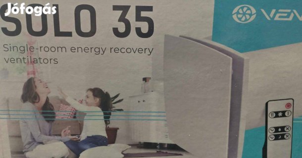 Vents Twin Fresh Solo RA1-50-9 R V.2 Hővisszanyerős légkezelő