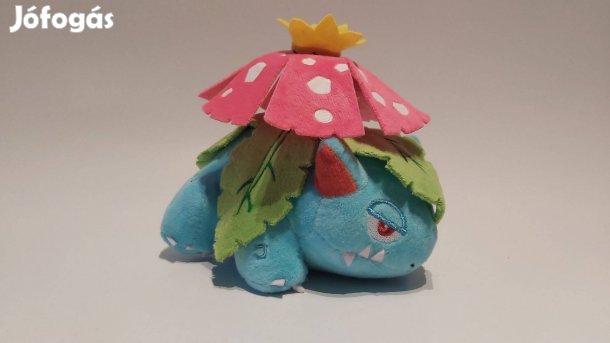 Venusaur Pokemon plüss 18 cm Új készleten számlával Pokémon