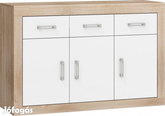 Ver-914 fehér magasfényű komód