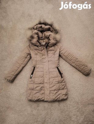 Vera Pelle eredeti olasz női xs téli kabát