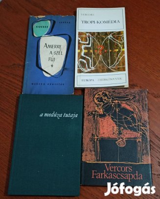 Vercors könyvcsomag / 4 db könyv
