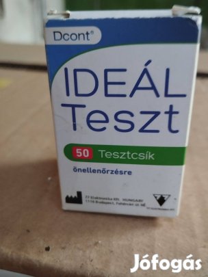 Vercukor tesztcsik