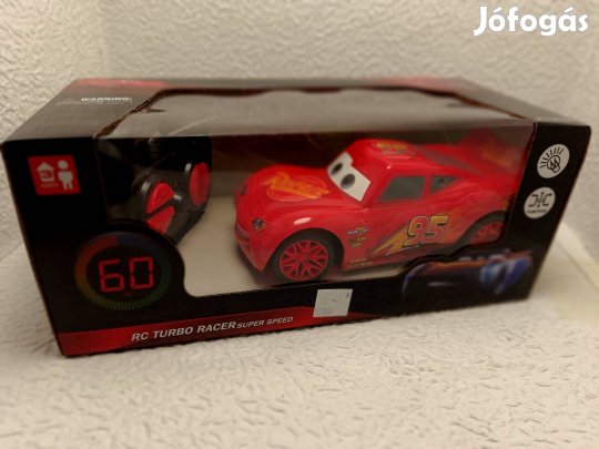 Verda, Villám Mcqueen játék kisautó, Távirányítóval, Új
