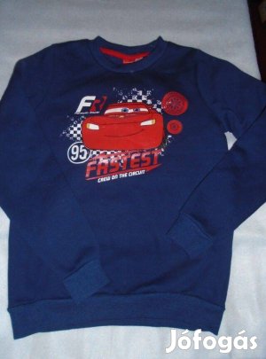 Verdák Villám Mcqueen mintás pulóver 11-12 évesre (méret 152)