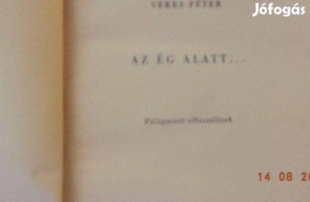 Veres Péter: Az ég alatt