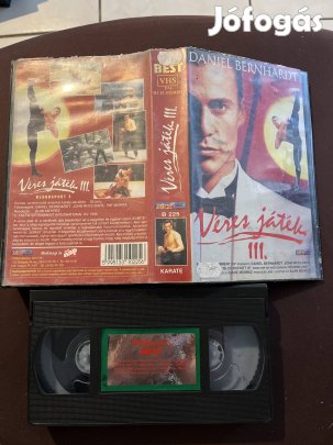 Véres játék 3 vhs kistok akció