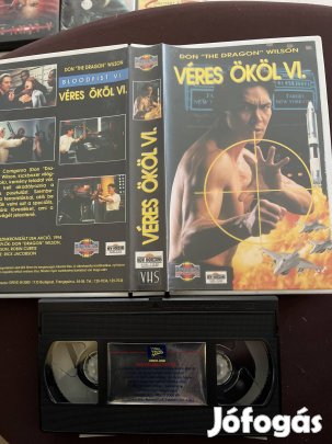 Véres ököl 6 akció vhs nagytok