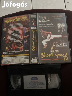 Véres sport 4 akció vhs kistok 