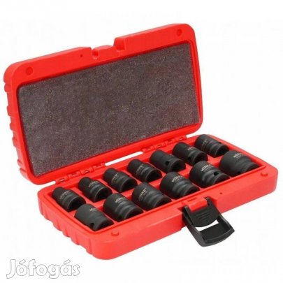 Verke 13 db-os gépi dugókulcs készlet 1/2" 10-24 mm