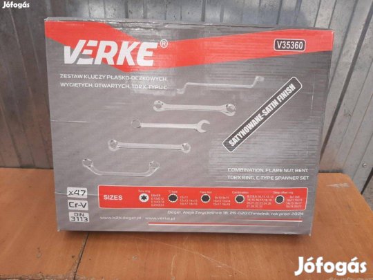 Verke Csillag-villás készlet (fékcső kulcs önindító kulcs torx)