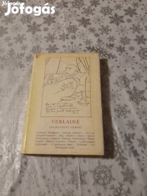 Verlaine Válogatott versei c. könyv
