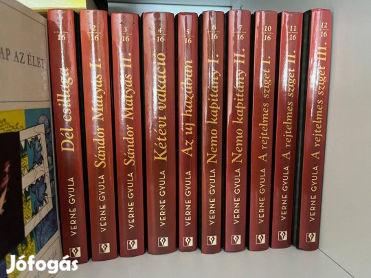 Verne Gyula Népszabadság 16 kötetes sorozat 10 része