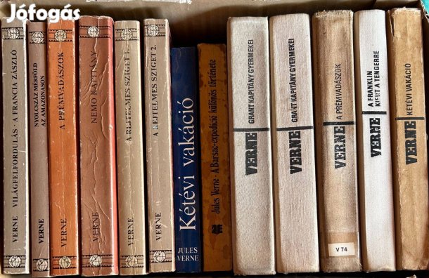 Verne könyvcsomag
