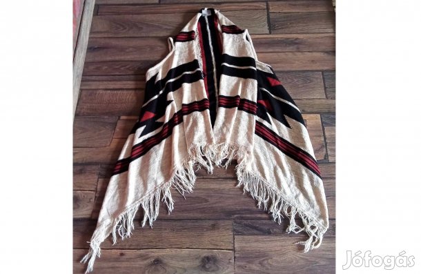 Vero Moda azték mellény / Új, M-es/