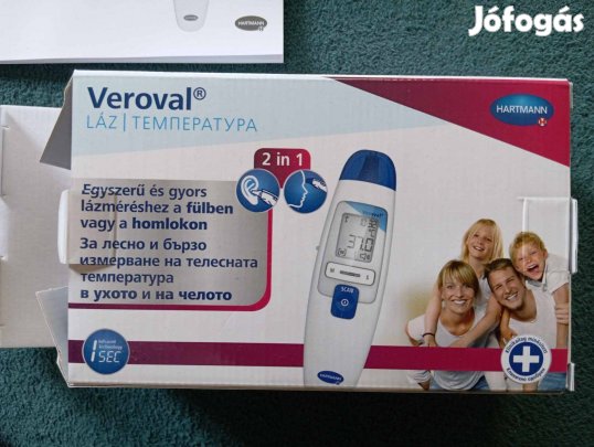 Veroval 2in1 fül- és homlok lázmérő