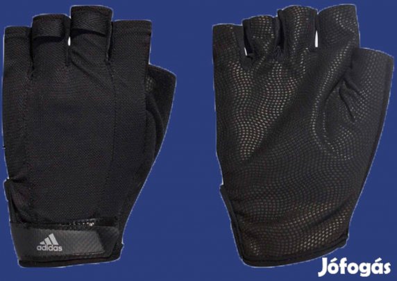 Versatile Climalite Gloves eredeti fekete adidas fitness kesztyű (VI)