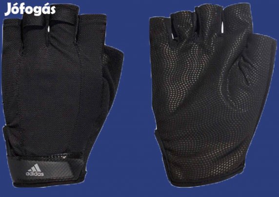 Versatile Climalite Gloves fekete eredeti adidas fitness kesztyű (VI)
