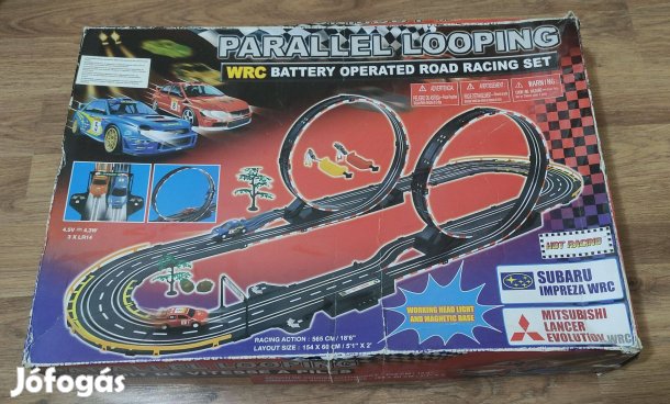 Versenypálya elemes párhuzamos hurokkal