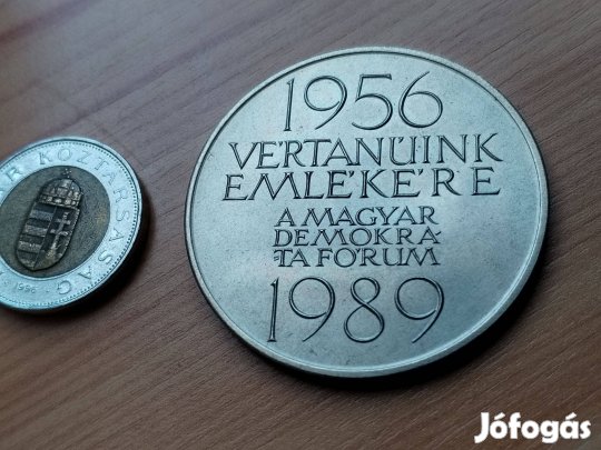 Vértanuink Emlékére 1956-1989 MDF emlékérem