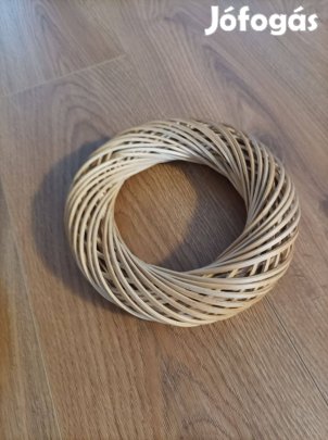 Vessző koszorú alap natúr 20 cm