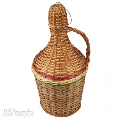 Vesszőfonatú demizson 3 literes