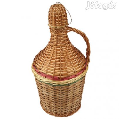 Vesszőfonatú demizson 3 literes