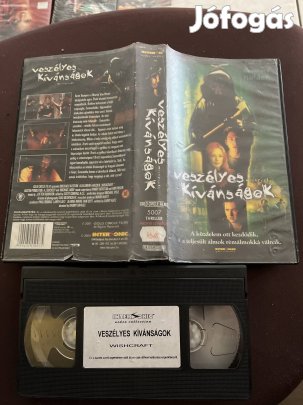 Veszélyes kívánságok horror vhs kistok. 