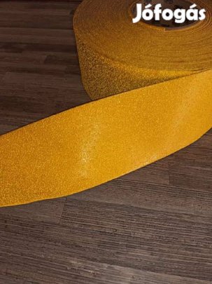 Veszélyre figyelmeztető sárga csúszásgátló szalag érdes 3M