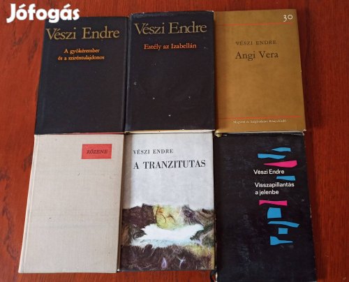 Vészi Endre könyvcsomag / 10 db könyv