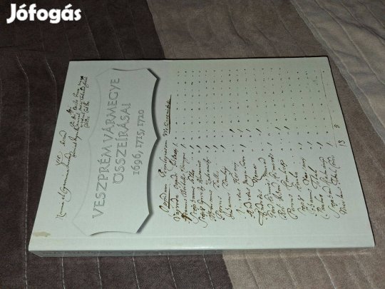 Veszprém vármegye összeírásai 1696, 1715, 1720
