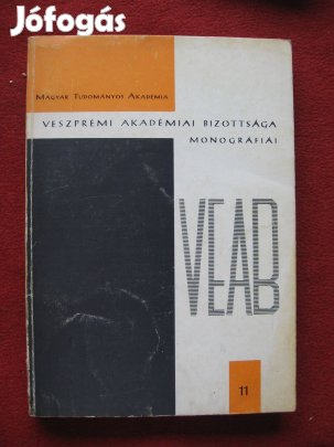 Veszprémi Akadémiai Bizottsága Monográfiái - könyv