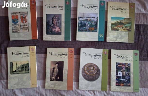 Veszprémi Szemle könyvcsomag 8 darab egyben eladó