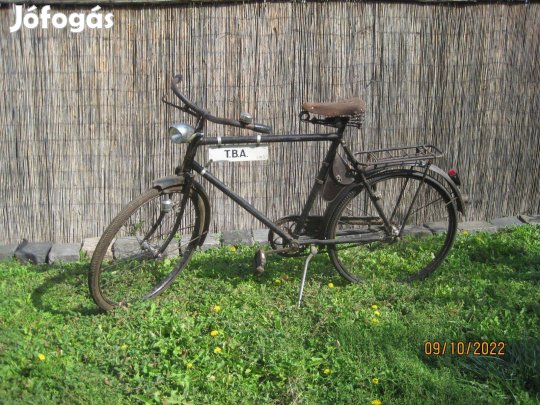 Veterán Amsler katonai kerékpár