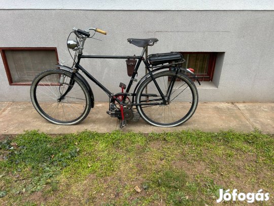 Veterán Dongó motoros Csepel Toldi férfi kerékpár