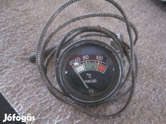 Veterán MTZ vízhőfokmérő óra eredet régi ,működik