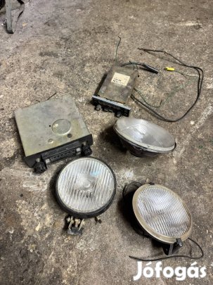 Veterán Régi Retro Auto Radio Lampa