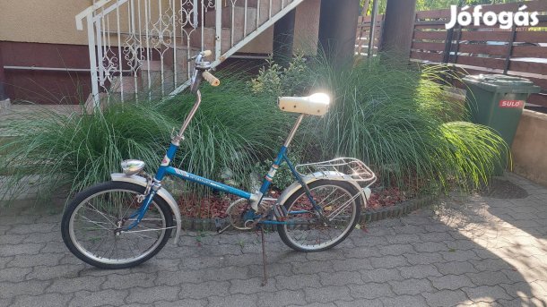 Veterán Svéd gyártású Intersport Camping kerékpár