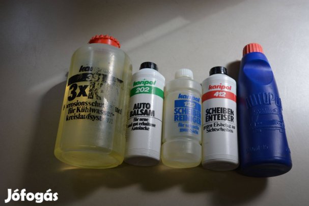 Veterán Trabant Wartburg Barkas Karipol autó ápolási termékek