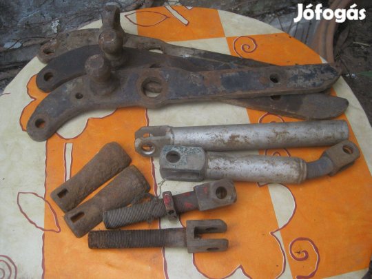 Veterán Zündapp oldalkocsi csatlakozás alkatrészei