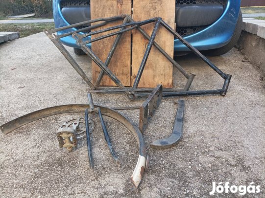 Veterán kerékpár vázak, és alkatrészek