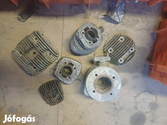 Veterán motor henger-hengerfej.