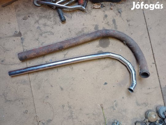 Veterán motor könyökcső.