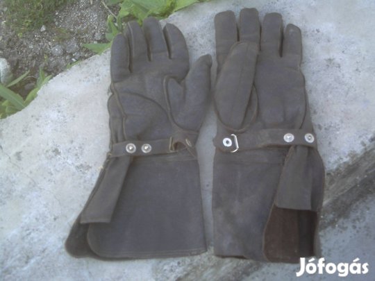 Veterán motor motoros kesztyű