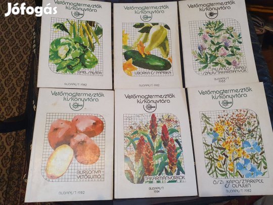 Vetőmagtermesztők kiskönyvtára sorozat -Uborka, paprika, burgonya, bab
