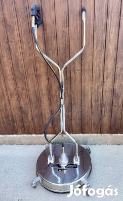 Vevor térkő tisztító, felülettisztító - 61 cm, rozsdamentes