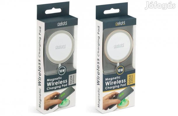Vezeték nélküli Szupervékony töltőpad mágneses gyors töltő 10W 1,1A